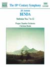 BENDA, J. A.: Sinfonias Nos. 7-12